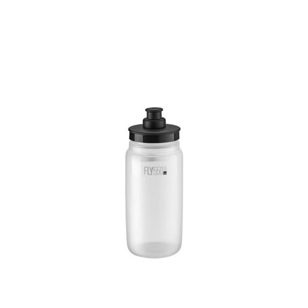 Botella ELITE FLY TEX 550 tapa negra transparente