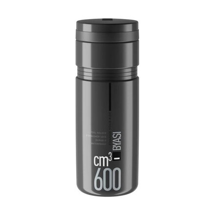 Botella ELITE BYASI 2.0 600 sobre herramienta gris