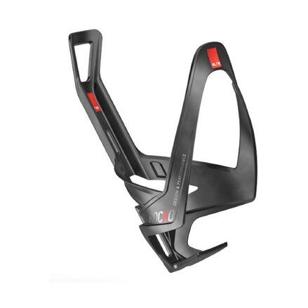 ELITE Cesta ROCKO CARBON negro/rojo mate