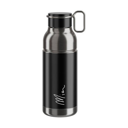 ELITE Bidón MIA 650 negro/plata
