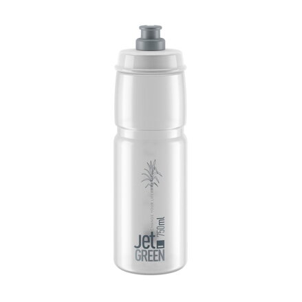Botella ELITE JET GREEN 750 transparente