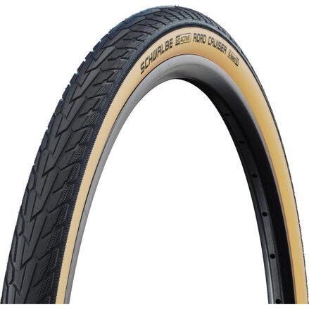 SCHWALBE Neumático ROAD CRUISER (28/32-630) 27x1 1/4 Active 50EPI K-Guard 550g GumWall Verde