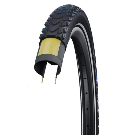 Neumático SCHWALBE MARATHON MONDIAL (50-559) 26x2.00 Evolution 67EPI V-Guard 740g Negro reflex Neumático SCHWALBE MARATHON MONDIAL (50-559) 26x2.00 Evolution 67EPI V-Guard 740g Negro reflex