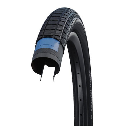 Neumático SCHWALBE SUPER MOTO-X (70-584) 27,5x2,80 Performance 67EPI RaceGuard 980g Negro