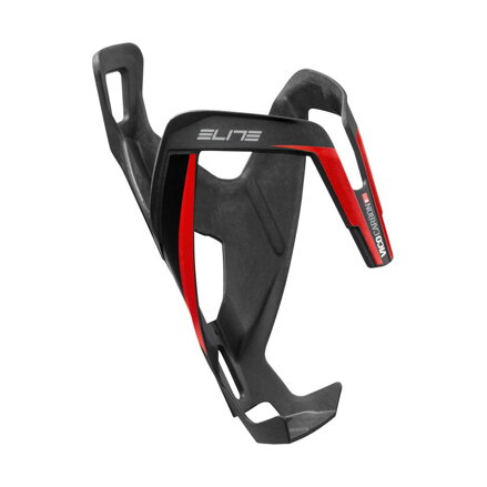 Cesta ELITE VICO CARBON negro/rojo mate
