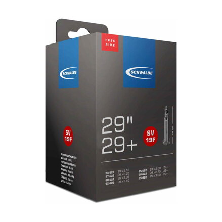 Cámara SCHWALBE SV19F 29x2.10/3.00 FV 40mm (54/75-622) 215g Freeride