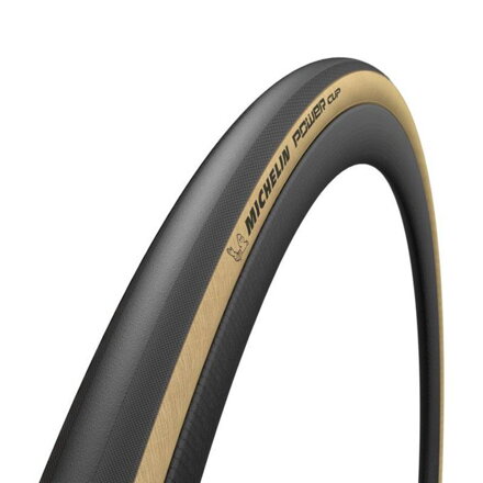 Neumático MICHELIN POWER CUP 700x28 2x160TPI marrón 320g Tubular