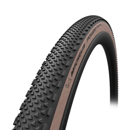 Neumático MICHELIN POWER GRAVEL TLR 700x47C (47-622) TLR 30x120TPI 600g marrón