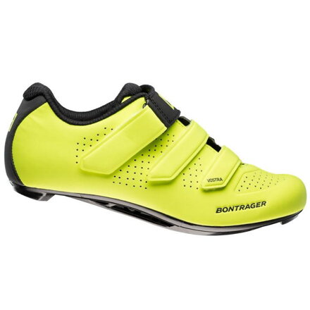 Zapatillas de carretera Bontrager Vostra WSD visibles en color amarillo