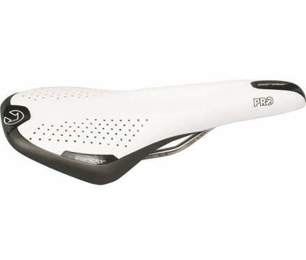 Sillín CONDOR Crn-Ti/Microfibra blanco 245g