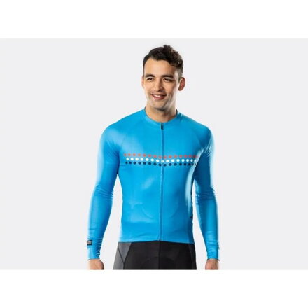 Camiseta Bontrager Circuit manga larga azul