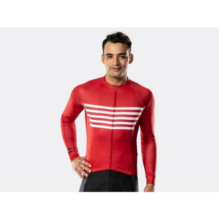 Camiseta Bontrager Circuit manga larga rojo