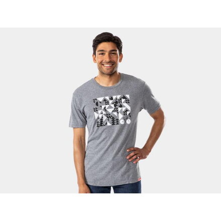 Camiseta Bontrager Trek Barn Quilt gris