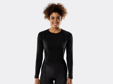 Camiseta inferior Bontrager WSD Merino de manga larga negra
