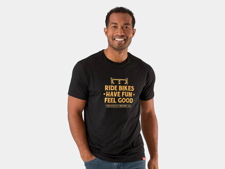 Camiseta Bontrager Trek Feel Good negra