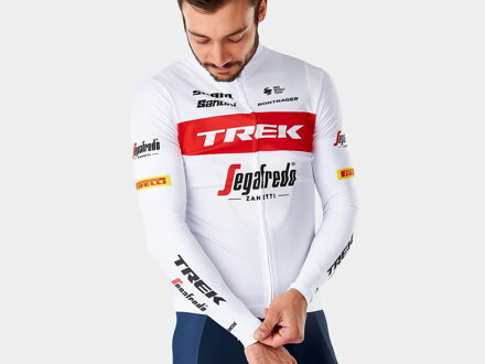 Manguitos Bontrager Santini Trek Segafredo Blanco