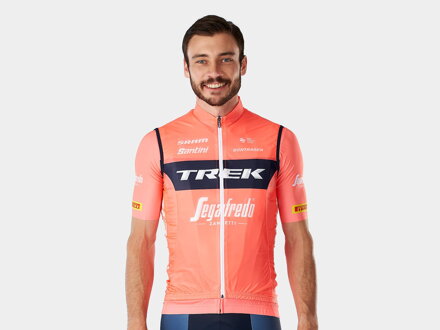 Chaleco Bontrager Santini Trek Segafredo Windshell coral