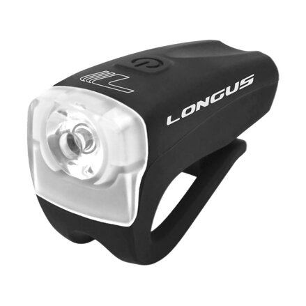 Luz PRETY 3W frontal LED 3f USB, negro