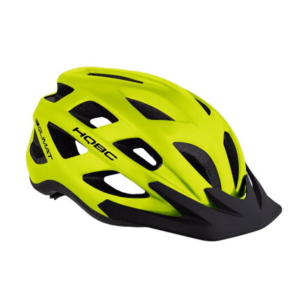 Casco QLIMAT amarillo neón mate