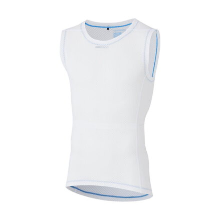 Camiseta sin mangas MESH BASE LAYER blanco