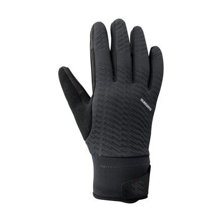 Guantes CORTAVIENTOS TÉRMICOS REFLECTANTES negro