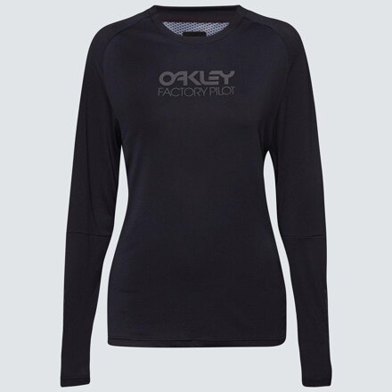 Maillot Oakley Factory Pilot LS WSD negro