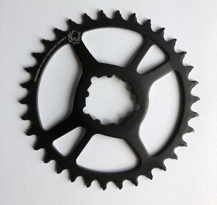 Mando de cambio SRAM X-SYNC 2 Steel 34z Direct Mount 3mm Offset Boost Eagle Negro, acero