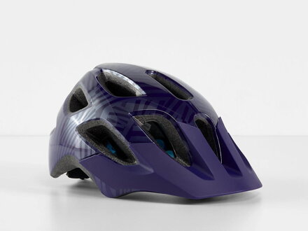 Casco Bontrager Tyro Juvenil violeta