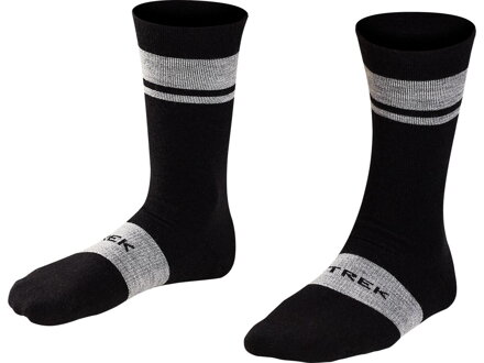 Calcetines Bontrager Trek Race Crew Cushioned Merino Wool negro