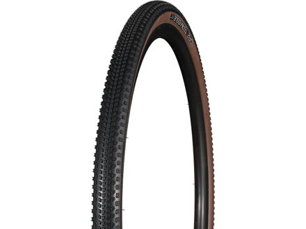 Cubierta Bontrager GR2 TI 700x40 negro marrón
