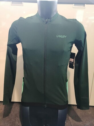 Maillot Oakley Element con mangas largas verde