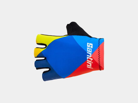 Guantes Bontrager Santini Lidl-Trek Team azul