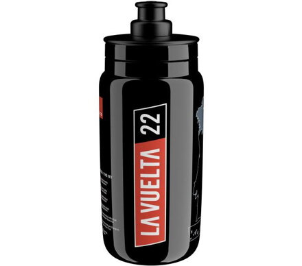 Botella FLY Vuelta 2022 Mapa negro 550 ml