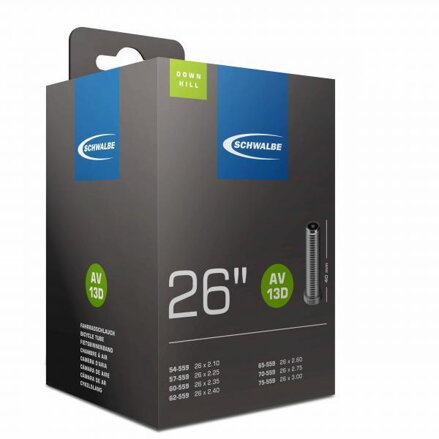 Cámara de aire AV13D 26x2.10/3.00 40mm (54/75-559) 290g DH