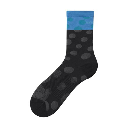 Calcetines ORIGINAL TALL lunares negro/gris