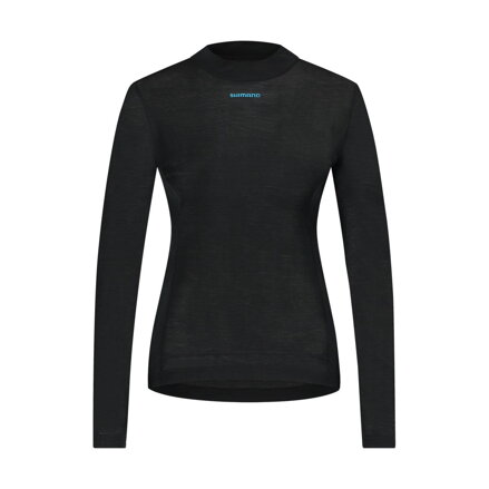 Camiseta mujer VERTEX PRIMA LONG BASE LAYER negro