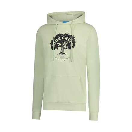 SUDADERA GRÁFICA verde pálido