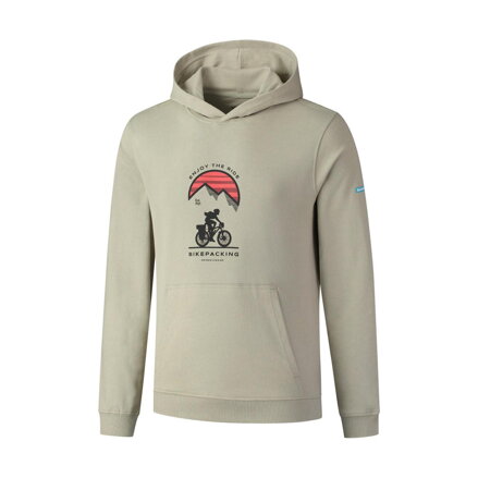 SUDADERA SHIMANO verde/rojo