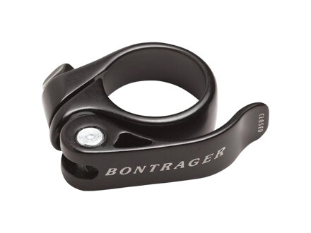 Abrazadera de sillín Bontrager también para carbono de 36,4 mm con cierre rápido