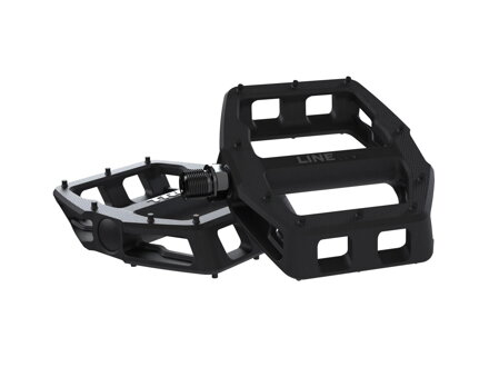 Pedales Trek Line Comp Flat negro