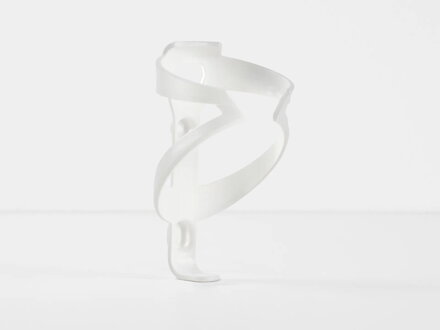 Cesta para botellas Trek Elite fabricada con materiales reciclados blanco brillante