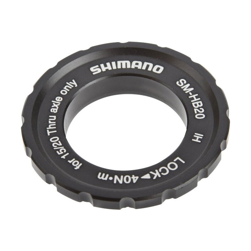 Tuerca SHIMANO SM-HB20 Centerlock para eje fijo 15/20mm