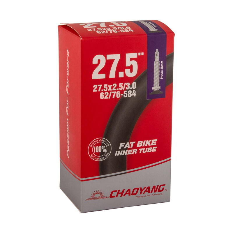 Cámara de aire CHAOYANG 27,5x2,50/3,0 FV48 (62/76-584)