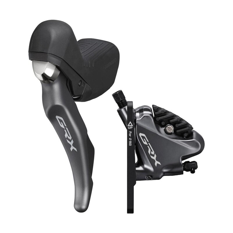SHIMANO Dual control GRX ST-RX810L/BR-RX810F izquierdo 2-ant. mecánico. engranaje/freno hidráulico SHIMANO Dual control GRX ST-RX810L/BR-RX810F izquierdo 2-ant. mecánico. engranaje/freno hidráulico