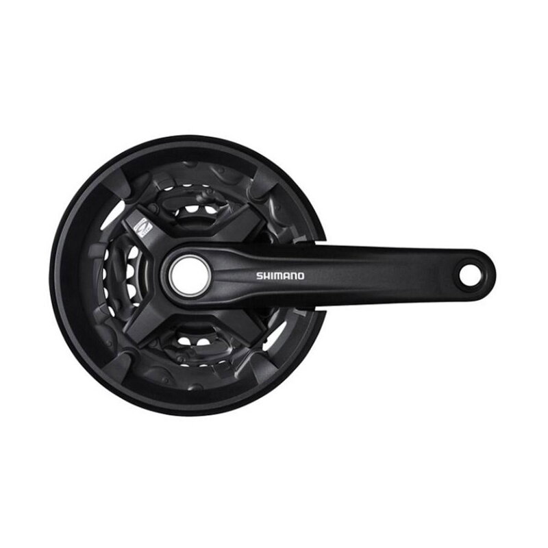 SHIMANO Medio Altus FC-MT210 175mm 40/30/22 9-k. negro con tapa de dos piezas sin rodamiento SHIMANO Medio Altus FC-MT210 175mm 40/30/22 9-k. negro con tapa de dos piezas sin rodamiento