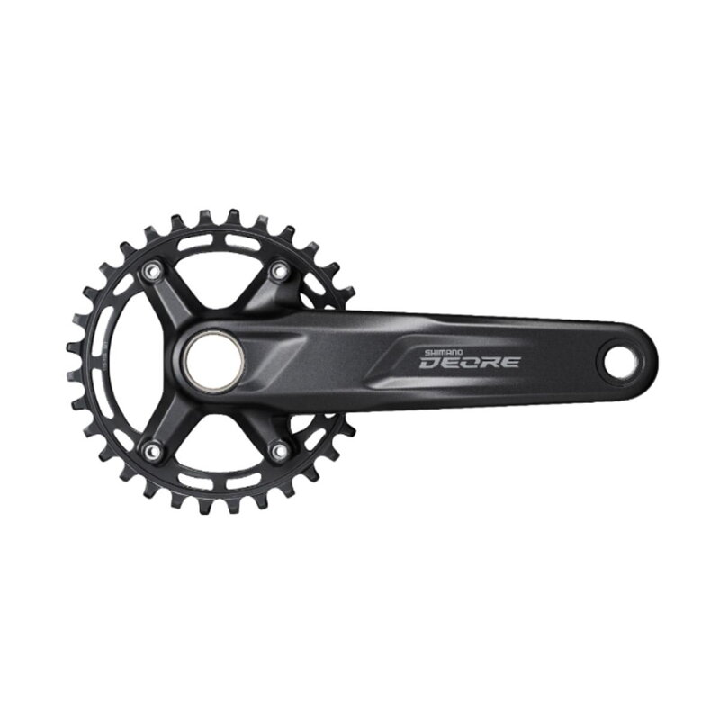 Centro SHIMANO Deore FC-M5100 175mm 30z. 10/11-k. negro de dos piezas sin rodamientos Centro SHIMANO Deore FC-M5100 175mm 30z. 10/11-k. negro de dos piezas sin rodamientos