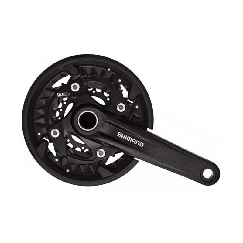 Centro SHIMANO FC-MT500 175mm 40/30/22z. 10k. dos piezas negro sin funda Centro SHIMANO FC-MT500 175mm 40/30/22z. 10k. dos piezas negro sin funda