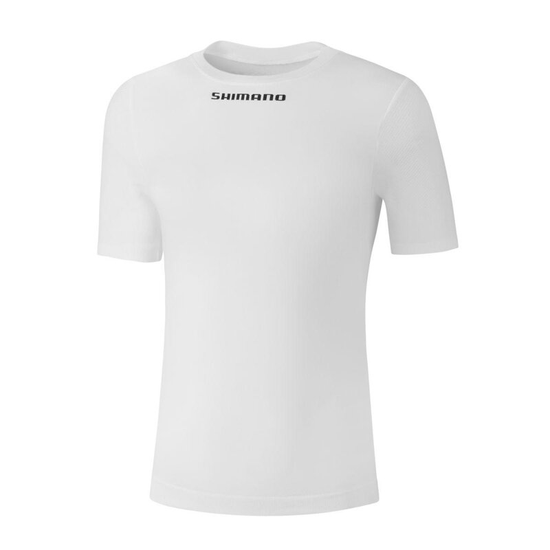 Camiseta SHIMANO VERTEX SS BASE LAYER blanco