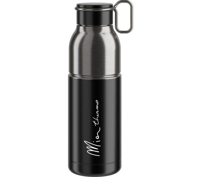 ELITE Bidón MIA THERMO 550 negro/plata ELITE Bidón MIA THERMO 550 negro/plata