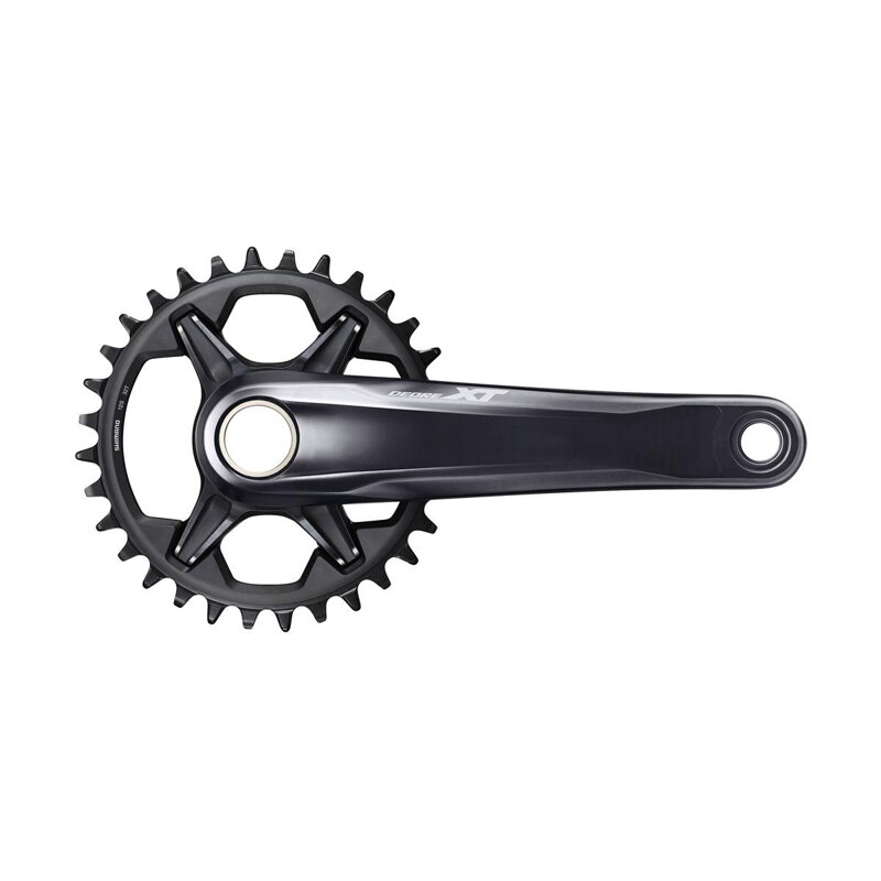 SHIMANO Medio XT FC-M8100 175 mm 12 k. sin convertidor HTII sin rodamiento SHIMANO Medio XT FC-M8100 175 mm 12 k. sin convertidor HTII sin rodamiento